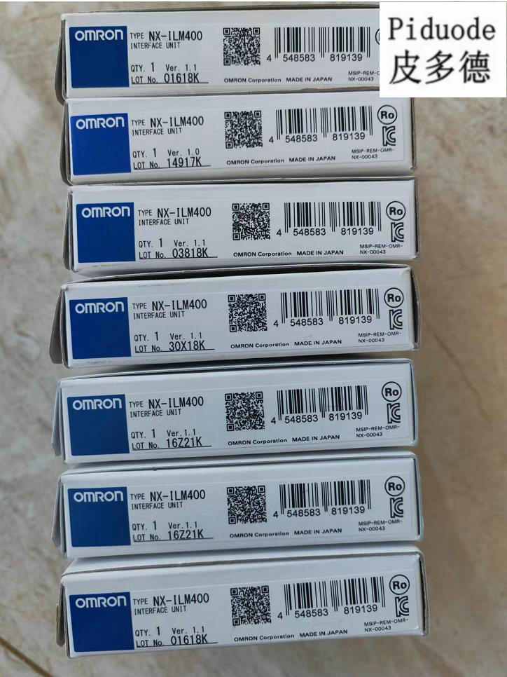 OMRON欧姆龙NX-ILM400 IO-Link控制器单元主模块ILM400